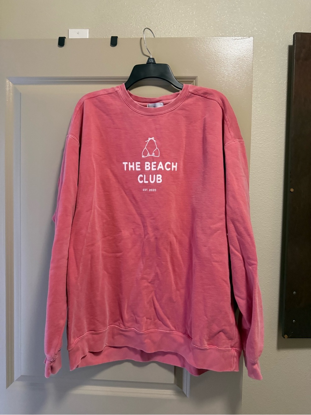 Women's Pink Crewneck Sweatshirt